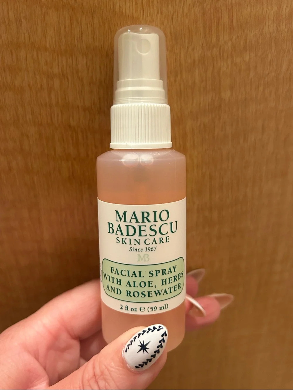 Mario Badescu NWT Facial Spray Rosewater with Aloe Vera & Herbs 2 ounces